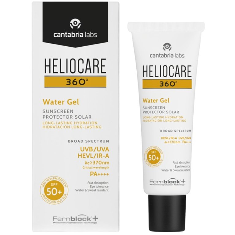 Heliocare 360° Water Gel SPF 50+ protezione viso