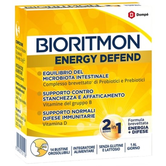 Bioritmon Energy Defend - 14 bustine orodispersibili