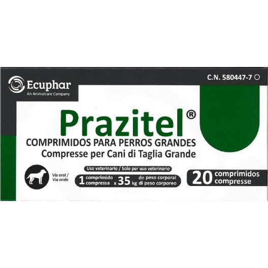 Prazitel Cane XL 20 compresse Prazitel Cane XL 20 compresse