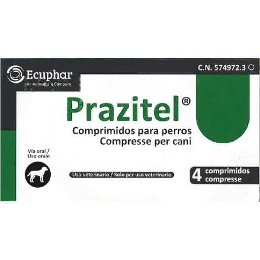 Prazitel Cane 4 compresse Prazitel Cane 4 compresse