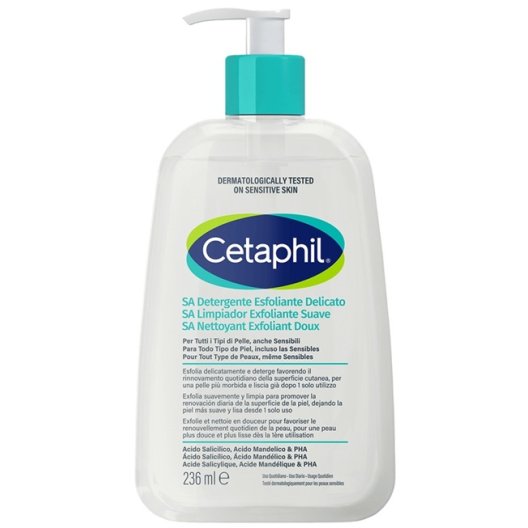 Cetaphil SA Detergente Esfoliante Delicato 236ml