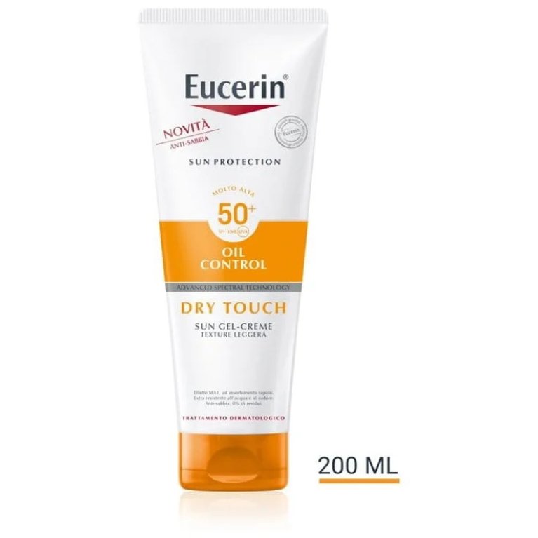 Eucerin Gel-Crema Solare Oil Control SPF 50+ - 200 ml Eucerin Gel-Crema Solare Oil Control SPF 50+ - 200 ml