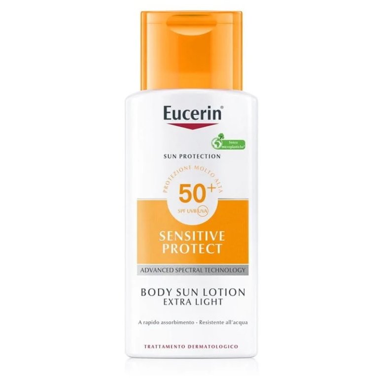 Eucerin Sensitive Protect Sun Lotion Extra Light SPF 50+ 150 ml | Protezione Solare Corpo