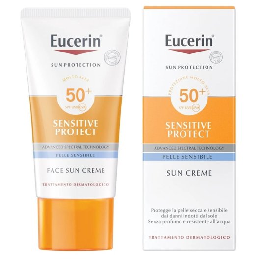 Eucerin Protezione Solare Viso SPF50+ pelli sensibili - 50 ml Eucerin Protezione Solare Viso SPF50+ pelli sensibili - 50 ml