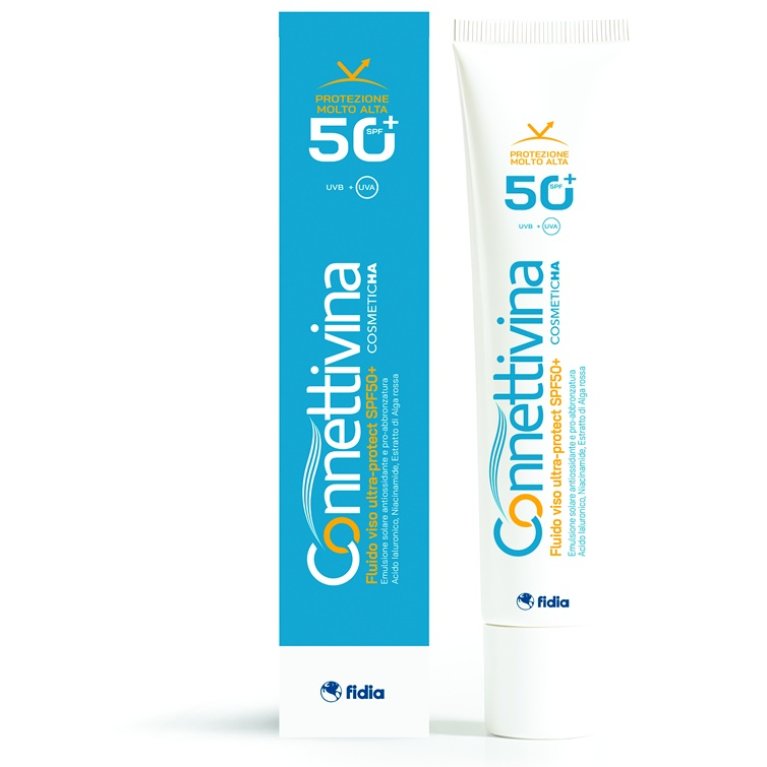 Connettivina Fluido Viso SPF 50+ - Protezione Solare Alta