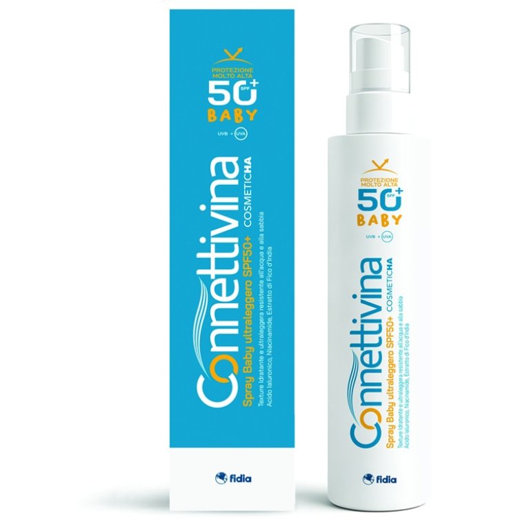 Connettivina Spray Solare Baby SPF50+ - Ultraleggero per bambini 180 ml