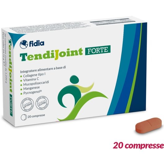 Tendijoint Forte integratore con collagene 20 compresse