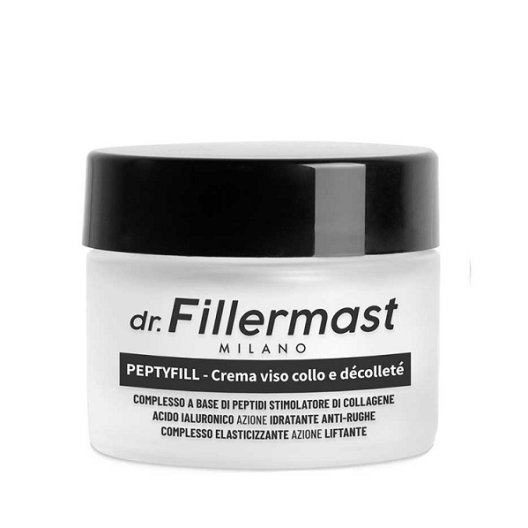 Dr. Fillermast Peptyfill crema rassodante-elasticizzante per viso, collo e décolté - 50 ml