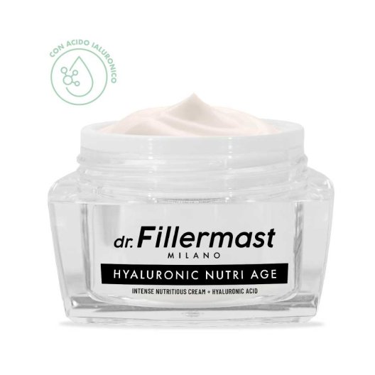 Dr. Fillermast Hyaluronic Nutri Age - Crema viso idratante con acido ialuronico - 30 ml