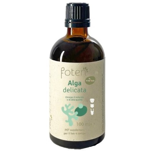 Foten Alga Delicata 100ml - Omega 3 vegani per cani, gatti e cavalli