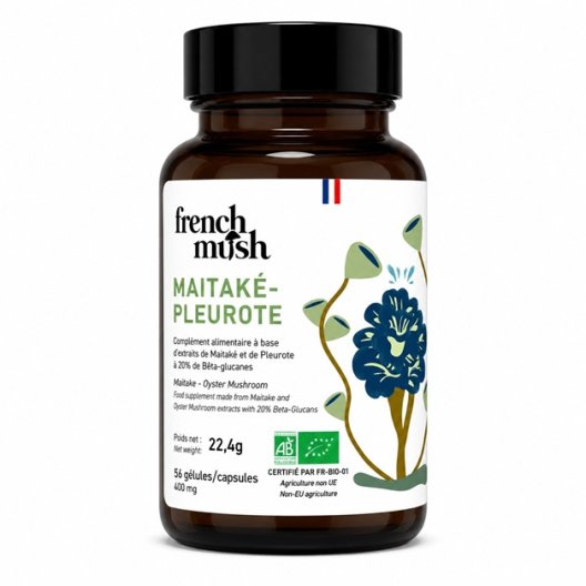 French Mush Maitake+Pletorius BIO - 56 capsule per controllo peso e glicemia