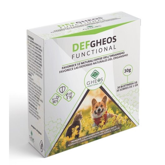 Def Gheos Functional 30 bustine per cani e gatti