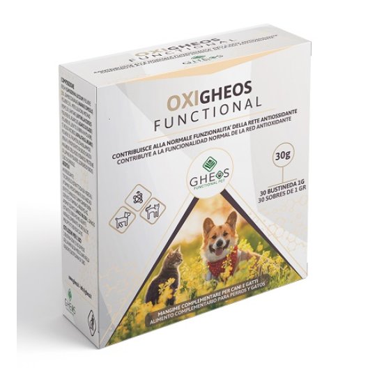 Oxi Gheos Functional 30 bustine per cani e gatti