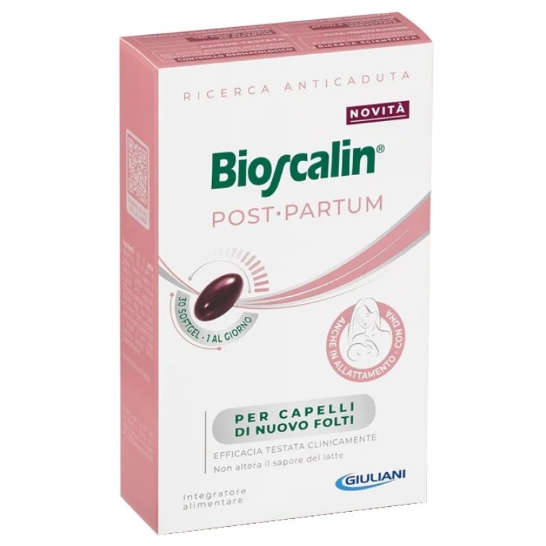 Bioscalin Post Partum - 30 softgel - Integratore Capelli Allattamento