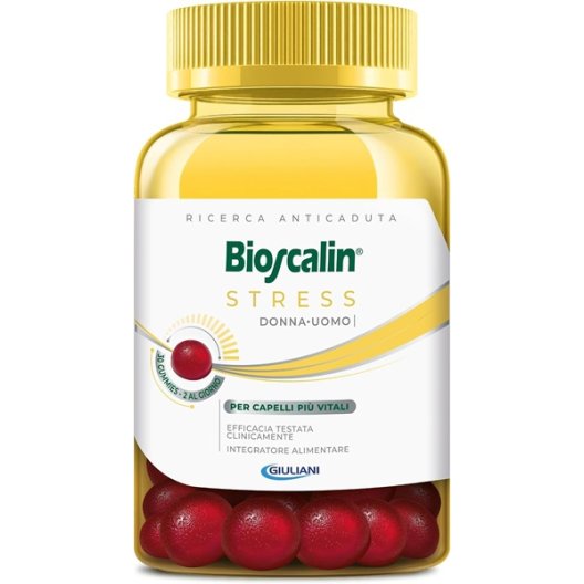 Bioscalin Stress Gummies - 30 caramelle gommose - uomo e donna