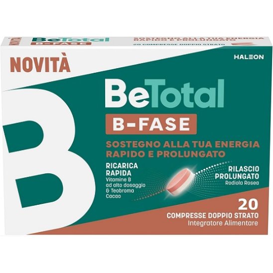 Betotal B fase - integratore per lo stress fisico e mentale - 20 compresse a doppio rilascio