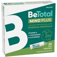 Betotal Mind Plus - integratore per la concentrazione - 20 bustine orosolubili