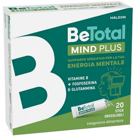 Betotal Mind Plus - integratore per la concentrazione - 20 bustine orosolubili