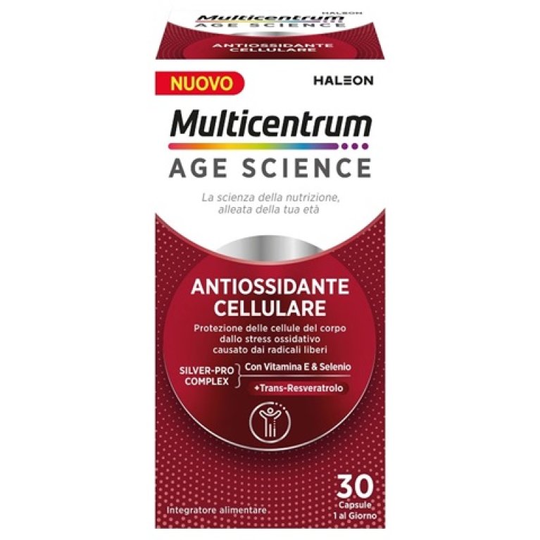 Multicentrum Age Science - Antiossidante Cellulare - 30 Capsule