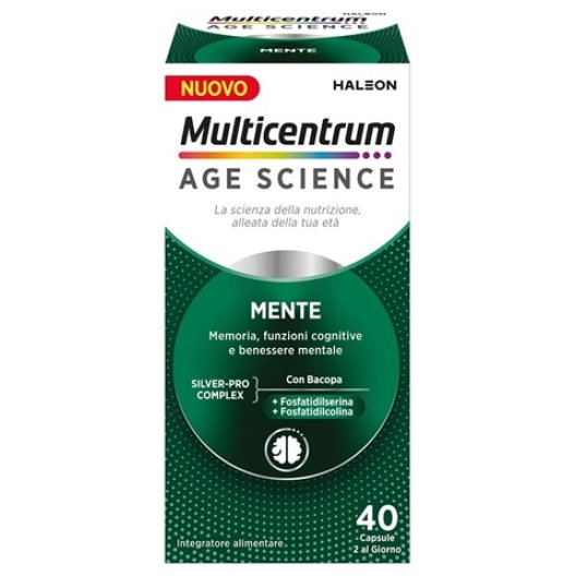 Multicentrum Age Science Mente - Memoria e Concentrazione - 40 capsule