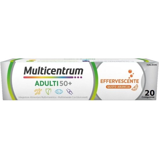 Multicentrum adutli 50 + multivitaminico specifico over 50 - 20 compresse effervescenti