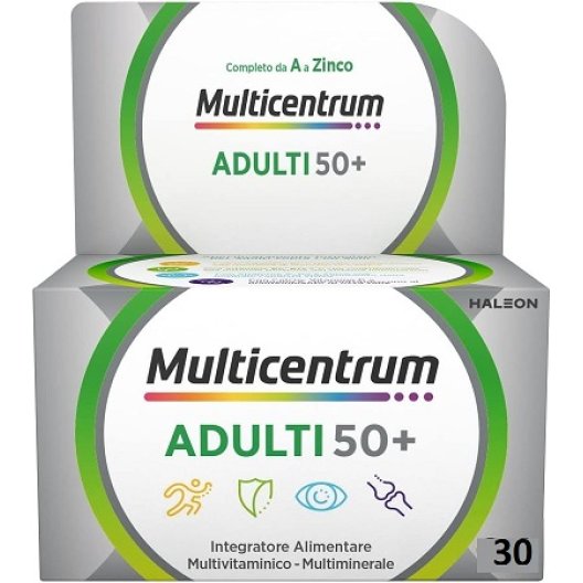 Multicentrum adulti 50+ multivitaminico specifico over 50 - 30 compresse