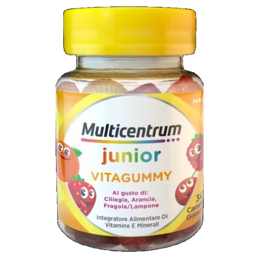 Multicentrum Junior Vitagummy 30 caramelle gommose per bambini dai 3 anni in su