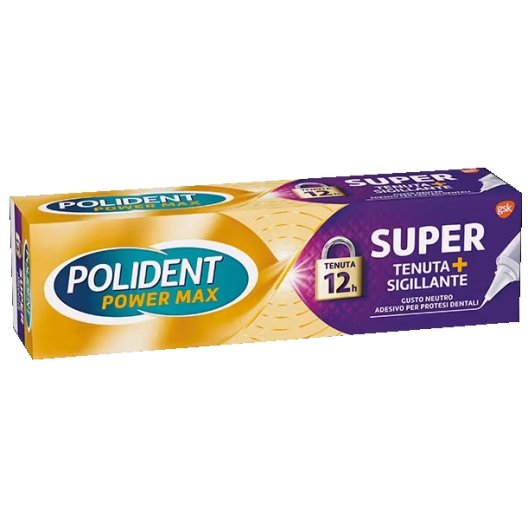 Polident Super Tenuta + Sigillante - pasta adesiva per protesi dentali - 40 grammi
