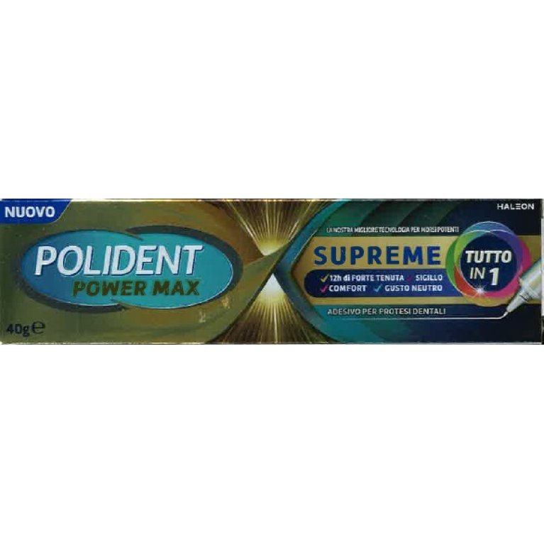 Polident Power Max Supreme tutto in 1 - 40 grammi