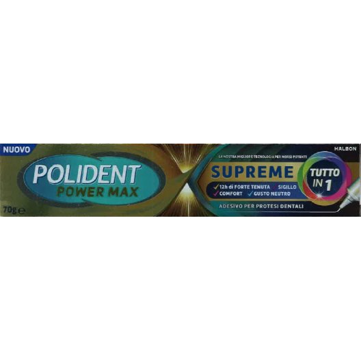 Polident Power Max Supreme tutto in 1 - 70 grammi