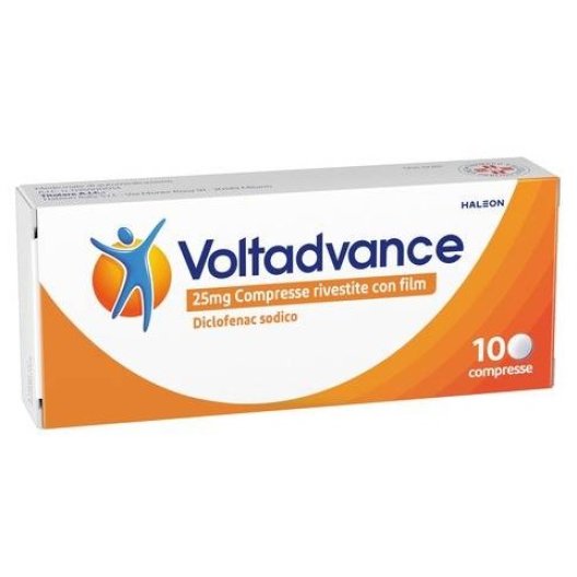 Voltadvance compresse - 10 compresse rivestite da 25 mg