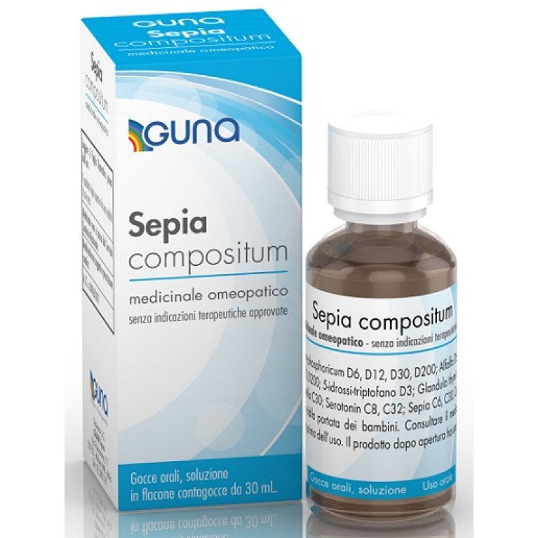 Sepia compositum gocce orali 30 ml Guna