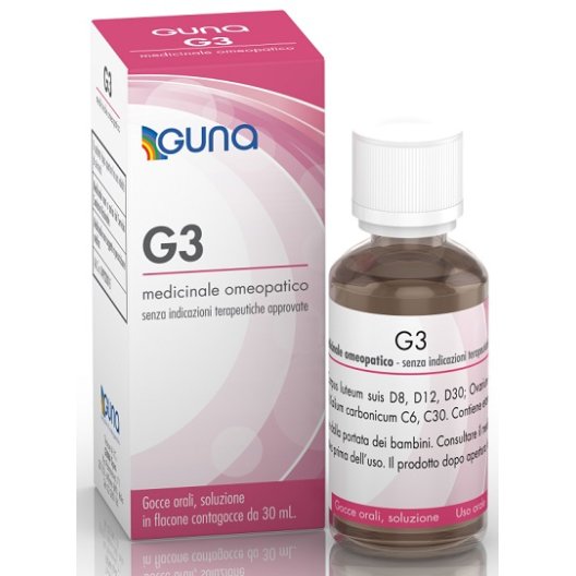 G3 gocce orali 30 ml Guna