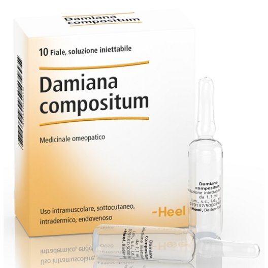 Damiana Compositum Heel 10 fiale da 2,2 ml