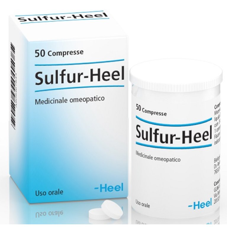 Sulfur Heel 50 compresse