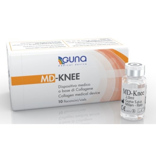 MD-Knee 10 fiale iniettabili di collagene da 2 ml