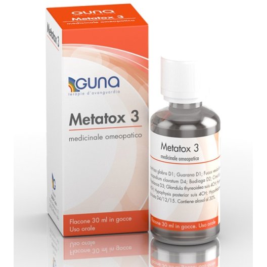 Metatox 3 gocce orali 30 ml
