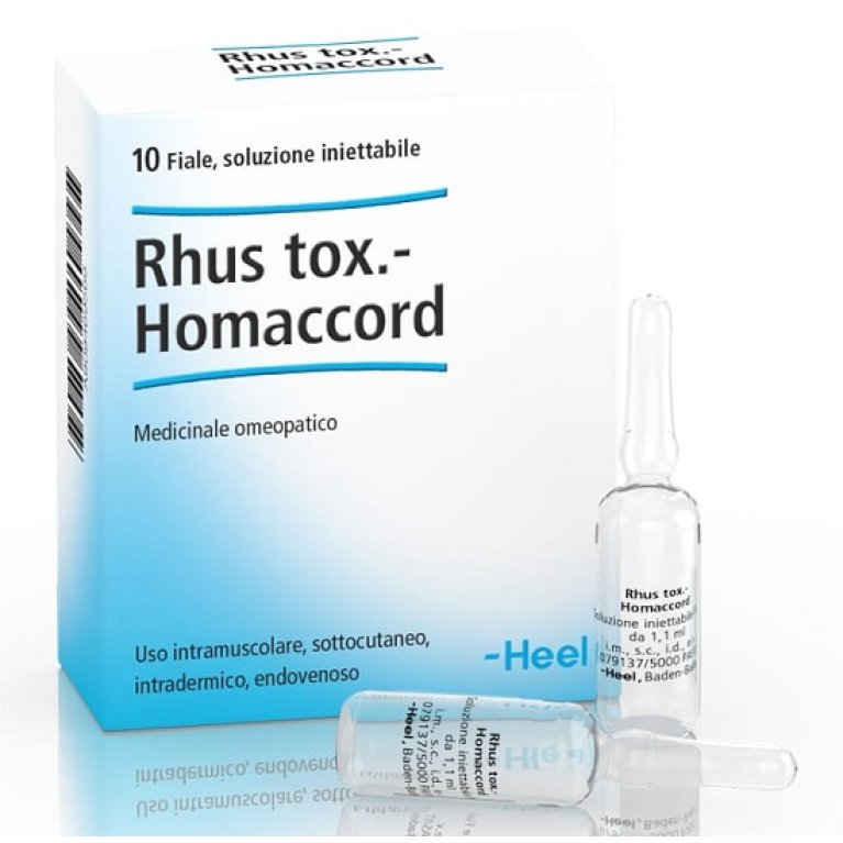 Rhus tox-homaccord Heel 10 fiale da 1,1 ml