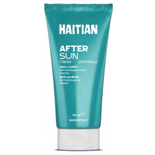 Haitian Crema Doposole Viso e Corpo - 100ml - Idratante Rinfrescante