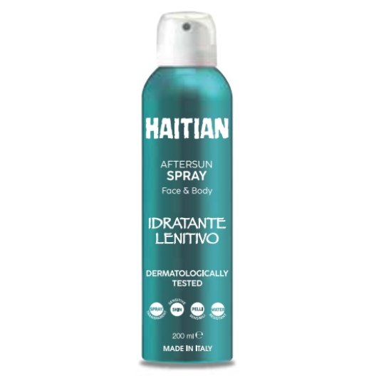 Doposole Spray per viso e corpo Haitian - idratante e lenitivo - 200 ml