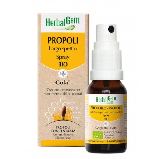 Herbalgem Propoli BIO spray a largo spettro 15 ml