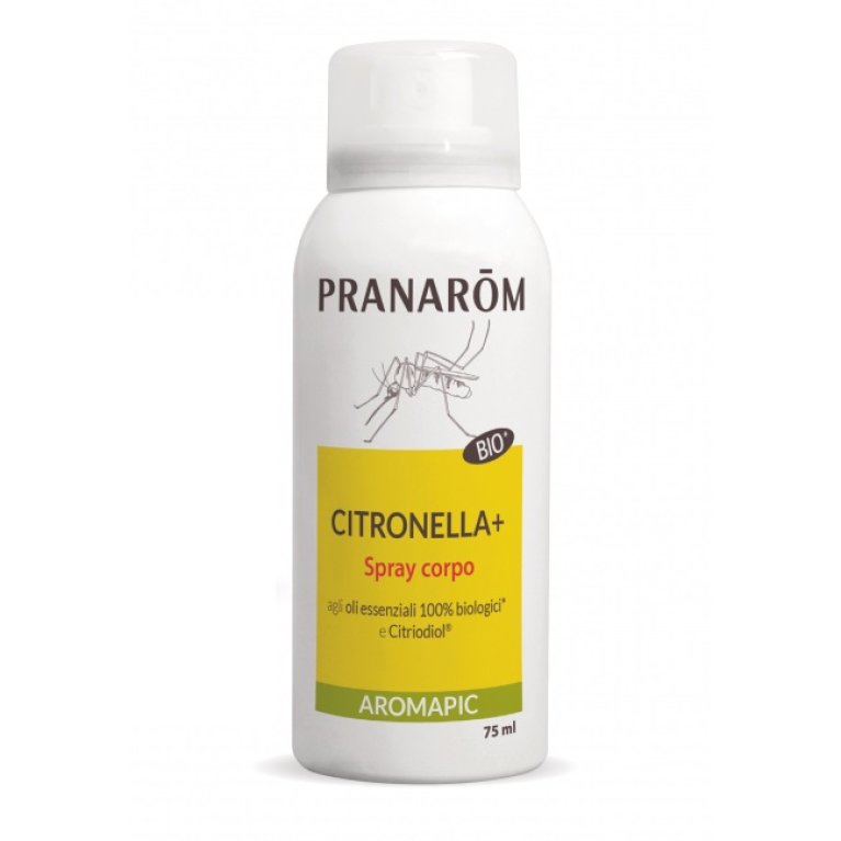 Pranarom spray corpo antizanzare alla citronella per tutta la famiglia 100 ml