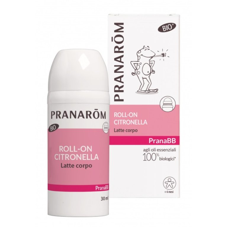 Pranarom roll-on antizanzare alla citronella per bambini dai 6 mesi 30 ml