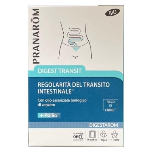 Pranarom Digest Transit - per la regolarità intestinale - 10 bustine