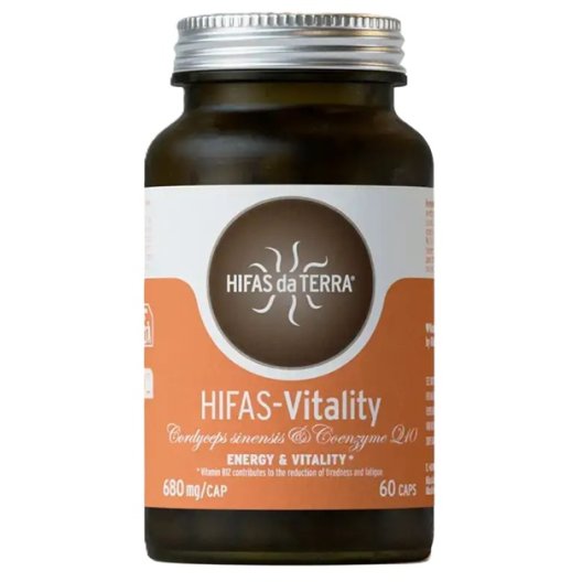 Hifas Vitality - 60 capsule - Energia Naturale con Cordyceps e Q10