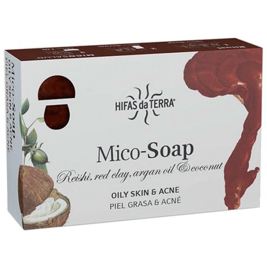 Mico Soap - sapone al Reishi per pelle grassa e acne - tavoletta da 150 g