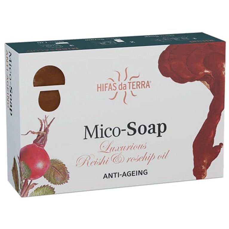 Mico Soap - sapone al Reishi Anti-Aeging - tavoletta da 150 grammi