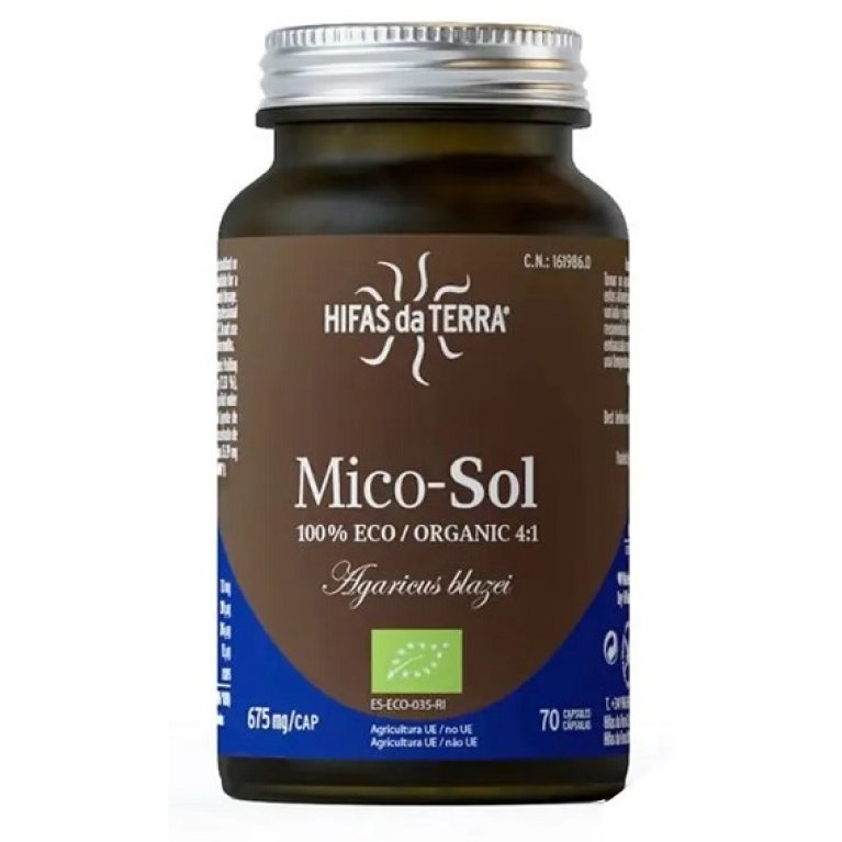 Mico Sol integratore con Agaricus BIO - 70 capsule