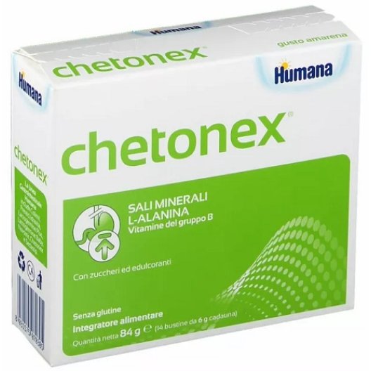Chetonex integratore a base di sali minerali 14 bustine