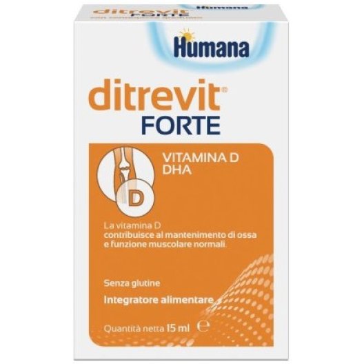 Ditrevit Forte gocce orali integratore di vitamina D e DHA - 15 ml